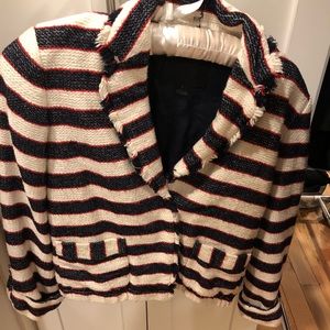 J crew jcrew collection size 4 tweed suit jacket